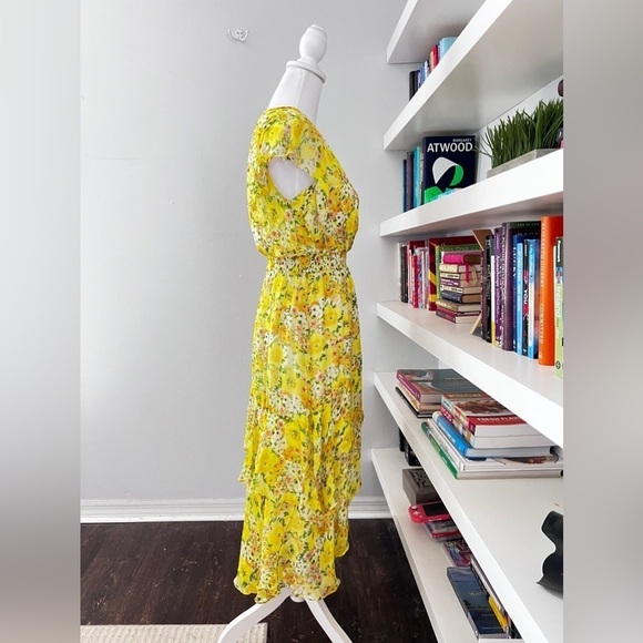 Romantic Shoshanna Summer Floral tiered dress size 2 - Picture 6 of 16